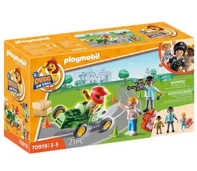 Playmobil® DUCK ON CALL 70919 Záchranná akcia: Pomôžte pretekárovi! / Počet dielikov: 21 / od 3 rokov