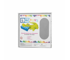 LW Toys Veľká podložka na stavanie 50x50