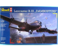 Revell Avro Lancaster 'Dambusters' / Plastikový model / 1:172 / Počet dielikov 224 / Obtiažnosť 5 / Odporúčaný vek: od 10 rokov