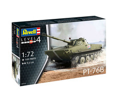Revell PT-76B / Plastikový model / 1:72 / Počet dielikov 120 / Obtiažnosť 4 / od 12 rokov