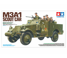 TAMIYA 35363 M3A1 Scout Car / Plastikový model / 1:35