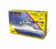 Mirage Hobby 840095 ORP &#39;WICHER&#39; - wz.35 Poľský torpédoborec z 2. svetovej vojny - SET / Plastikový model / 1:400