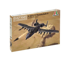 Taliari 1376 A-10 A/C THUNDERBOLT ll - GULF WAR / Plastikový model / 1:72
