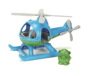 Green Toys Vrtuľník modrá / od 2 rokov