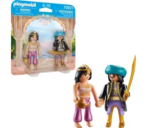 Playmobil® Duo-Pack 70821 Kráľovský pár z Orientu / Počet dielikov: 6 / od 4 rokov