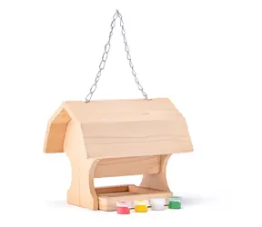 Woody KRMIČKO PRE VTÁKOV 4 farby a štetec / 19 x 13.5 x 16 cm