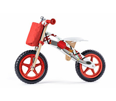 Woody Odrážadlo motorka červená / od 3 rokov