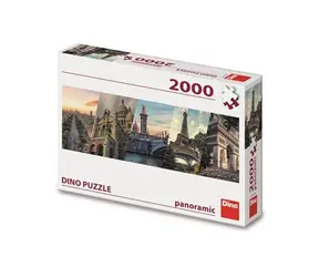 DINO Paríž koláž - panoramic / 2000 dielikov / od 15 rokov