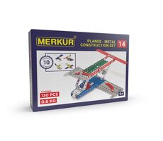Merkur 014 Lietadlo / 130 dielov / 10 modelov / od 5 rokov