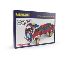 Merkúr 4 stavebnice / 609 dielov / 40 modelov / od 5 rokov