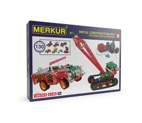 Merkúr 8 stavebnice / 1405 dielov / 130 modelov / od 7 rokov
