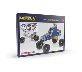 Merkur 1.1 Stavebnica vozidiel / 256 dielov / 10 modelov / od 6 rokov