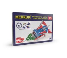 Merkur 015 Raketoplán / 195 dielov / 10 modelov / od 5 rokov