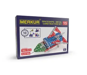 Merkur 015 Raketoplán / 195 dielov / 10 modelov / od 5 rokov