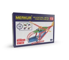 Merkur 013 Vrtuľník / 222 dielov / 10 modelov / od 6 rokov