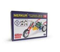 Merkúr 018 Motocykle / 174 dielov / 10 modelov / od 6 rokov