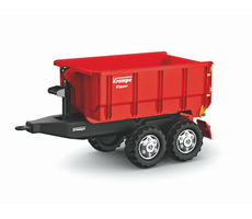 Rollytoys Vlečka za traktor Krampe červená / od 3 rokov