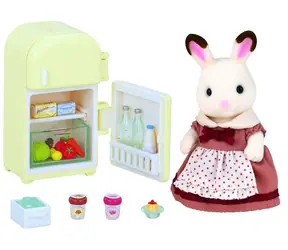 Sylvanian Families Nábytok ''chocolate'' králikov - mamka u chladničky / od 3 rokov