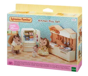 Sylvanian Families set - kuchynská linka s chladničkou / od 3 rokov