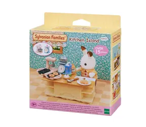 Sylvanian Families Nábytok - kuchynský ostrov s príslušenstvom / od 3 rokov