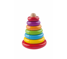 Woody Magnetická skladacia pyramída - Káča / od 2 rokov