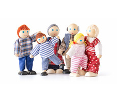 Woody Bábiky do domčeka, 6 ks / od 3 rokov
