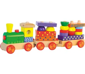 Woody Skladací vlak s potlačou, svetlom a zvukom - dva vagóny