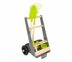 Small Foot Záhradný vozík s 5 ks náradia / od 3 rokov