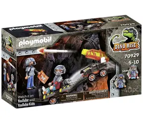 Playmobil® Dino Rise 70929 Dino Mine Vozík s raketami / Počet dielikov: 40 / od 5 rokov