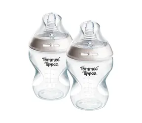 Tommee Tippee Dojčenská fľaša C2N 260ml 2ks / od 0 mesiacov