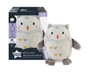 Tommee Tippee Nočné svetlo s hudbou Grofriend Ollie the Owl / od 0 mesiacov