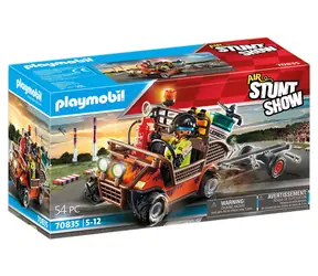 Playmobil® Air Stuntshow 70835 Mobilný servis / Počet dielikov: 54 / od 5 rokov