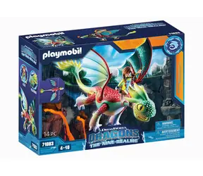 Playmobil® Dragons 71083 The Nine Realms - Feathers & Alex / Počet dielikov: 14 / od 4 rokov