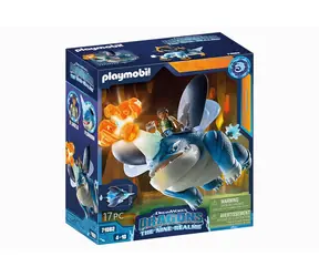 Playmobil® Dragons 71082 The Nine Realms - Plowhorn & D'Angelo / Počet dielikov: 17 / od 4 rokov