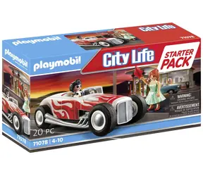 Playmobil® City Life 71078 Starter Pack Hot Rod / Počet dielikov: 20 / od 4 rokov