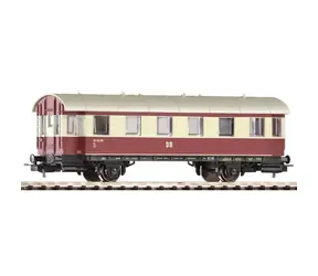 Piko 57633 Osobný vagón Bp 2. tr. DR III / Mierka: H0 (1:87) / Dĺžka: 147 mm / Rádius: 358 mm / od 14 rokov