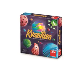 DINO KVANTUM - Rodinná hra / Dĺžka hry: 30 minút / Počet hráčov: 2-6 / od 8 rokov