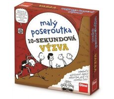 DINO Malý poseroutka - 10 sekundová výzva - Detská hra / Dĺžka hry: 30 minút / Počet hráčov: 2-6 / od 8 rokov