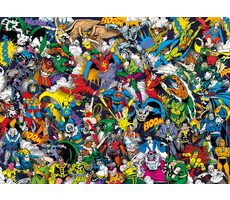 Clementoni PUZZLE Impossible - DC Comics / 1000 dielikov / od 14 rokov