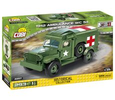 COBI 2257 Americká poľná ambulancia 1942 WC 54 / 1:35 / 293 kociek / od 7 rokov