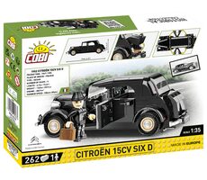 Cobi 2267 Klocki Citroen 15CV SIX D / 1:35 / 262 kociek / od 7 rokov 