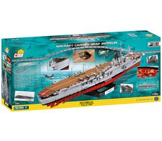 Cobi 4826 Nemecká lietadlová loď Graf Zeppelin / 1:300 / 3136 kociek / od 10 rokov 