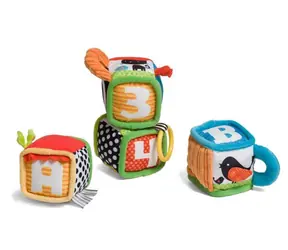 Infantino Textilné kocky s aktivitami 4 ks