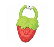 Infantino Vibrujúce hryzátko Jahoda / od 3 mesiacov