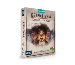 Albi Detektívka - Krvavo červené ruže / kartová hra / Dĺžka hry: 60+ minút / Počet hráčov: 1-6 / od 12 rokov