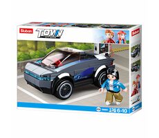 Sluban Town M38-B0901 Elektromobil / LEGO - kompatibilný / Počet figúrok|dielikov: 1|136 / od 6 rokov