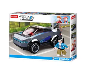 Sluban Town M38-B0901 Elektromobil / LEGO - kompatibilný / Počet figúrok|dielikov: 1|136 / od 6 rokov
