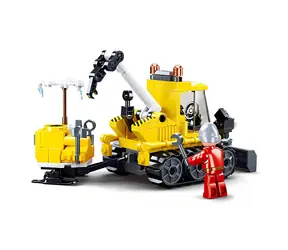 Sluban Town M38-B0952 Snežné záchranné vozidlo / LEGO - kompatibilné / Počet figúrok|dielikov: 1|145 / od 6 rokov