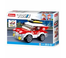 Sluban Town M38-B1083 Závodné autíčko / LEGO - kompatibilný / Počet figúrok|dielikov: 1|88 / od 6 rokov