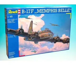 Revell B-17F Memphis Belle / Plastikový model / 1:48 / 107 dielov / Obtiažnosť 5 / od 13 rokov